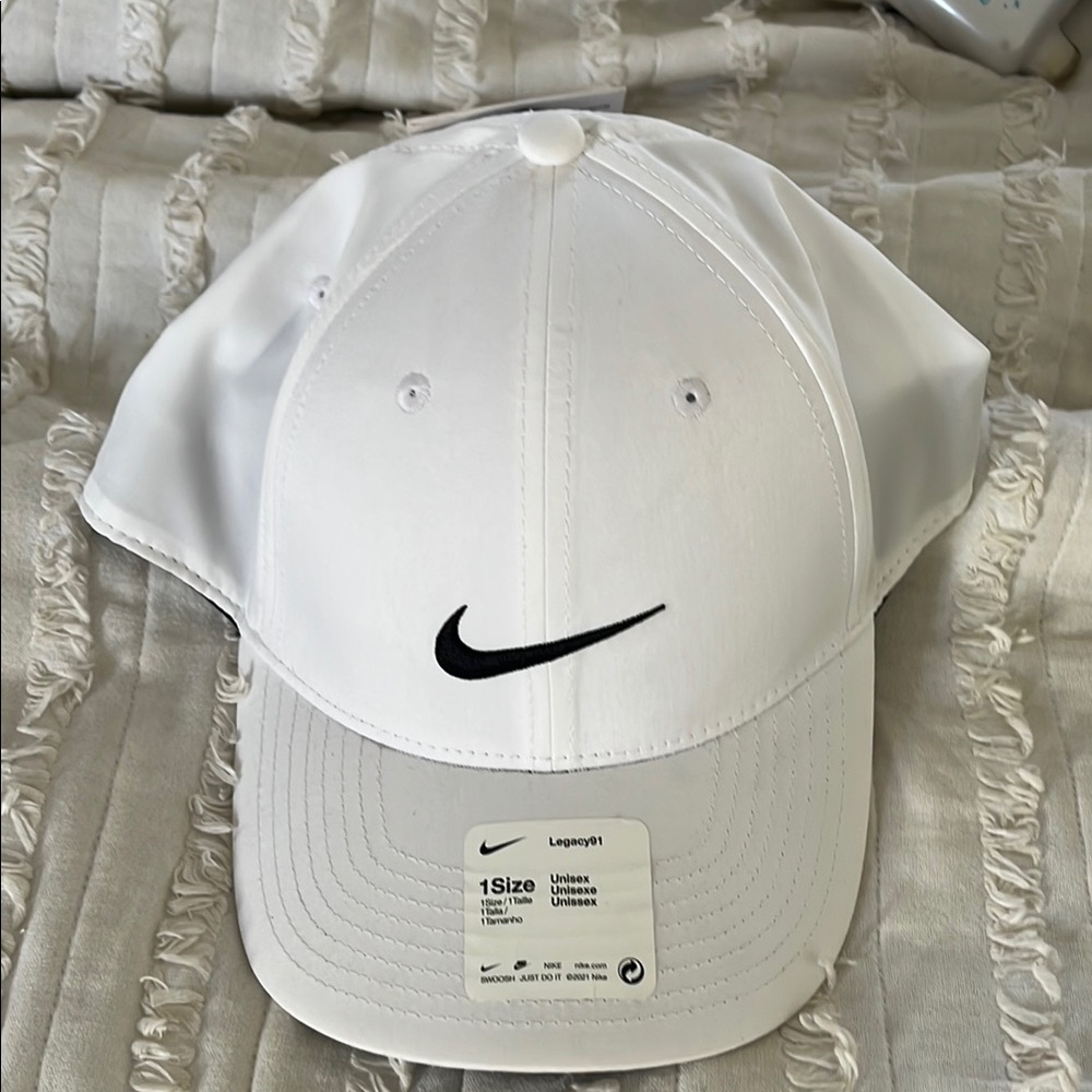 Nike White Cap